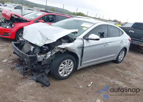 2018 Hyundai Elantra Se z USA, uszkodzony, nr VIN 5NPD74LF6JH288714